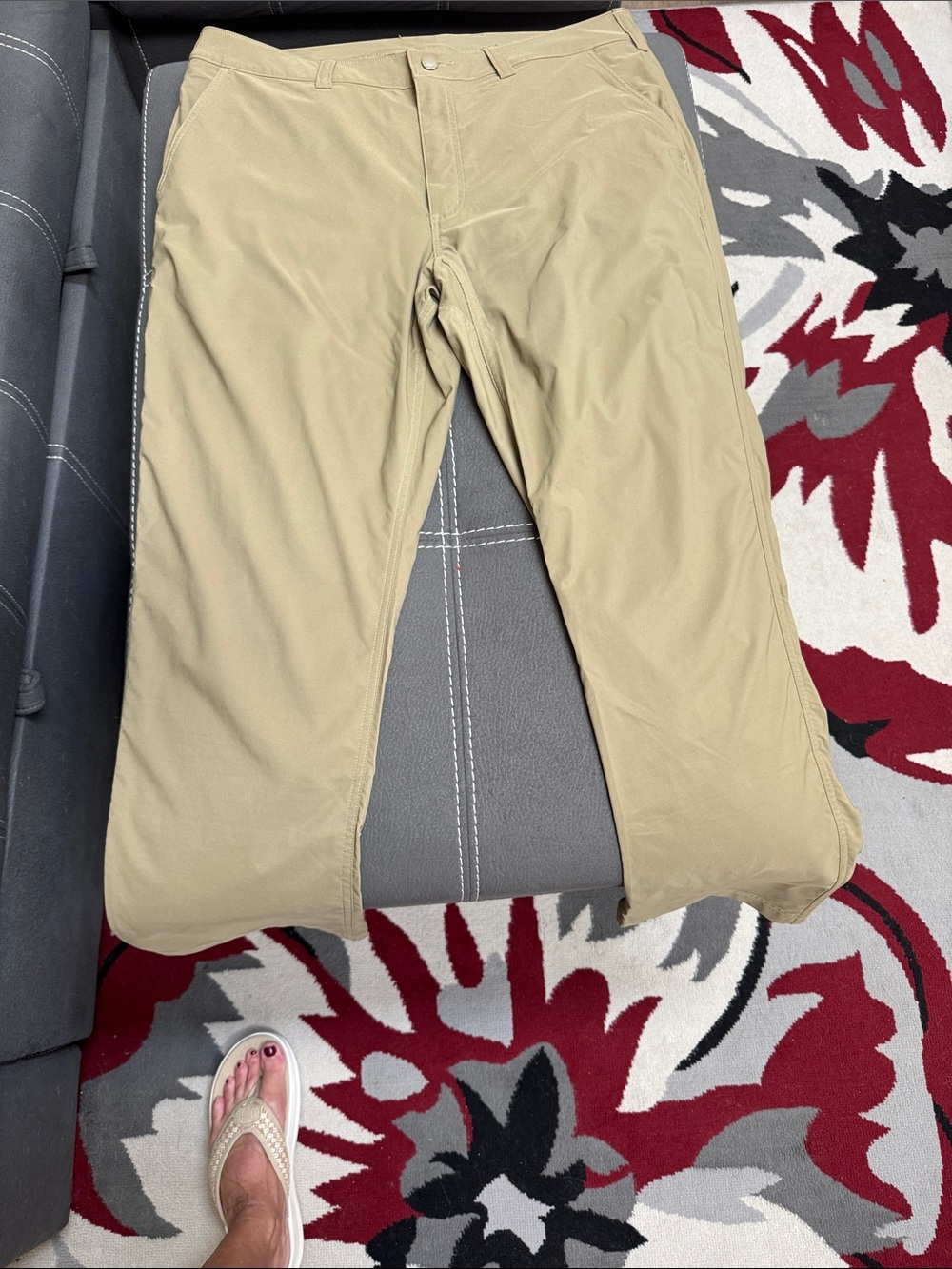 Duluth Trading Co Tan Casual Chino Pants